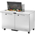 True TSSU-48-12M-B-HC~SPEC3 Mega-Top Solid Door Sandwich/Salad Unit with Hydrocarbon Refrigerant~Spec Package 3