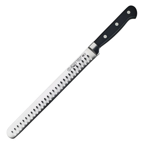 Winco KFP-102 Acero 10" Fish/Roast Slicer with Granton Edge