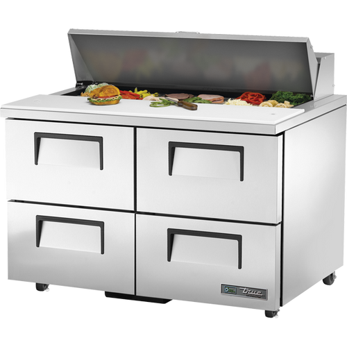 True TSSU-48-12D-4-HC Drawered Sandwich/Salad Unit with Hydrocarbon Refrigerant