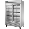 True T-49FG-FLX-HC~FGD01 Reach-In Glass Swing Door Flex Temp Model -10ºF to 38ºF with Hydrocarbon Refrigerant