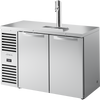 True TDR52-RISZ1-L-S-SS-1 Reach-In Single Zone Refrigerator with Left Side Refrigeration System. Stainless Exterior and Solid Swing Doors