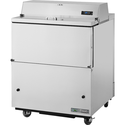 True TMC-34-S-HC Stainless Steel Exterior/Clear Aluminum Interior with Hydrocarbon Refrigerant