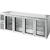 True TBR108-RISZ1-L-S-GGGG-1 Reach-In Single Zone Refrigerator with Left Side Refrigeration System. Stainless Exterior and Glass Swing Doors