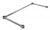 Omcan 21141 Leg Brace for 24 x 24 Three-Compartment Sinks