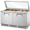 True TFP-64-24M-FGLID Food Prep Unit with Flat Glass Lid