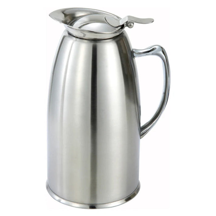 Winco VSS-508 20oz S/S Lined Coffee Server Pot, Insulated, Satin Finish (Price/Piece)