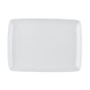 CAC Chinaware Oxford Coupe Rect. Platter 11 5/8"