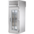 True STR1RRT-1G-1S-HC Roll-Thru Glass Front/Solid Rear Swing Door Refrigerator