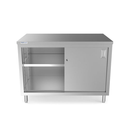 Prepline PC-3048 30-inch by 48-inch stainless steel enclosed base work table