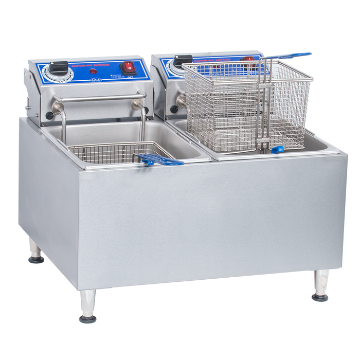 Globe PF32E 32lb Electric Countertop Fryer
