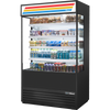 True TOAM-48GS-HC~TSL01 Glass Sided Refrigerator with Hydrocarbon Refrigerant~Non Standard Look Version 01 (Copy)