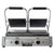 Cookline PG-2 Double Commercial Panini Press with Grooved Plates
