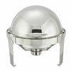Madison Round Chafer, Roll-Top, Stainless Steel by Winco - Available in Different Sizes