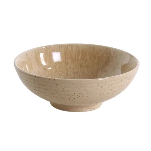 YANCO CHINA AG-3008 AGATE 36 OZ BEIGE PORCELAIN PASTA BOWL (1Dz)