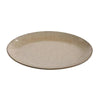 YANCO CHINA AG-214 AGATE OVAL BEIGE PORCELAIN DINNER PLATE (1Dz)