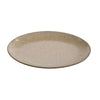 YANCO CHINA AG-212 AGATE OVAL BEIGE PORCELAIN DINNER PLATE (1Dz)