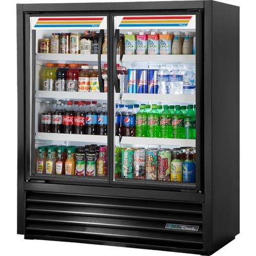 True TVM-48SL-54-HC~VM01 Slim Line Refrigerator with Hydrocarbon Refrigerant~Visual Merchandiser Version 01