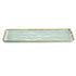 CAC Chinaware Palm springs  Rect. Platter Light Green 12"