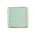 CAC Chinaware Palm springs  Square Plate Light Green 8 1/4