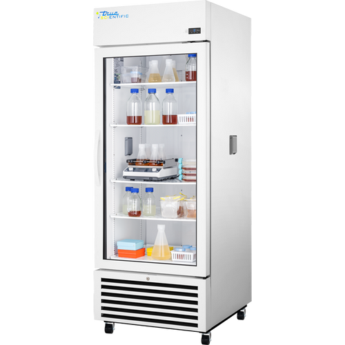 True TSCI-550CR-SWG-R-WW-1A True Scientific – 550 Capacity in Liters • Chromatography Unit • Refrigerator – Swing Glass Door – Right Door Hinge – White Exterior • White Interior – 115 Voltage • Revision A