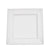 CAC Chinaware Prince Square Square Soup Plate 12oz 9