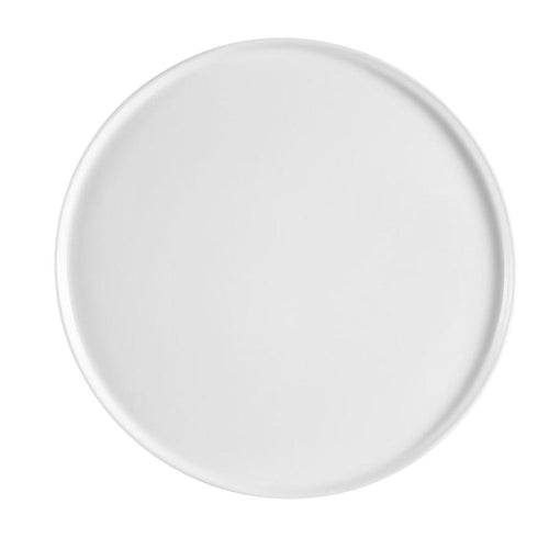 CAC Chinaware Triumph Pizza Plate Coupe W/ Edge 12"