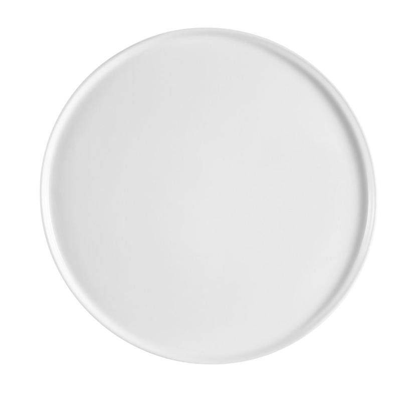 CAC Chinaware Triumph Pizza Plate Coupe W/ Edge 12"
