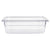 Prepline PPFP13-4 Clear GN 1/3 Polycarbonate Food Pan – 4