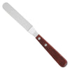 Winco TOS Offset Spatula with Wooden Handle
