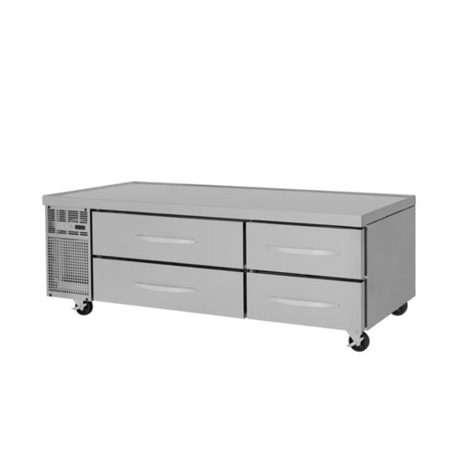 Turbo Air PRO Series Refrigerated Chef Base PRCBE-72R-N,two-section