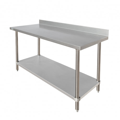 Premium Work Table - All Stainless Steel w/ 4" Rear Upturn WT-PB3036W GSW