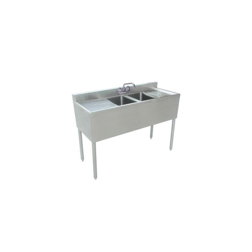 Prepline BAR-2C-LR bar sink with dual drainboards