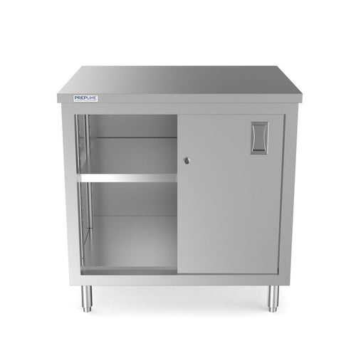 Prepline PC-3036 30" x 36" enclosed-base work table