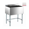 Prepline PIB182412-7CPT 24" Underbar Ice Bin with 7-Circuit Cold Plate