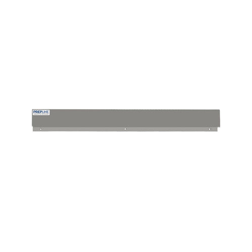 Prepline RBKS-96 96" removable stainless steel backsplash