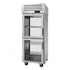 Turbo Air PRO-26-2H-G-PT(-L) PRO Series Heated Cabinet Reach-in One Section , 28 cu. ft.