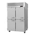 Turbo Air PRO-50-4H-PT PRO Series Heated Cabinet Reach-in Two Section