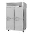 Turbo Air PRO-50-4H-PT PRO Series Heated Cabinet Reach-in Two Section