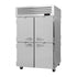 Turbo Air PRO-50-4H-PT PRO Series Heated Cabinet Reach-in Two Section