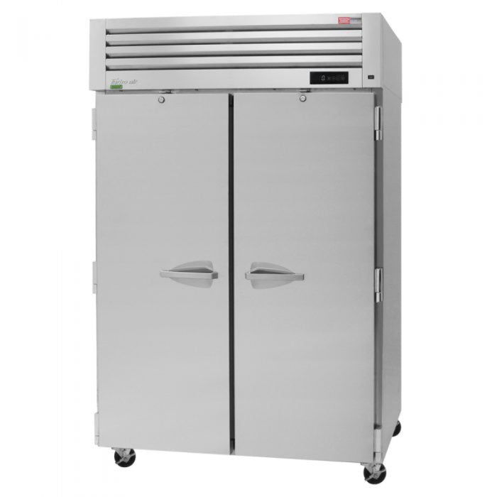 Turbo Air PRO-50F-RI-N PRO Series Top Mount Reach-in Two Section Freezer With Solid Door 81.7 cu.ft.
