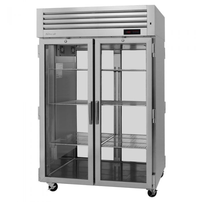 Turbo Air PRO-50H-G-PT PRO Series Heated Cabinet Reach-in Two Section