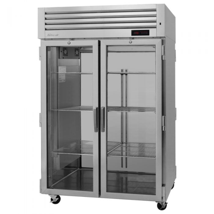 Turbo Air PRO-50H-G PRO Series Heated Cabinet Reach-in Two Section