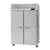 Turbo Air PRO-50H-PT PRO Series Heated Cabinet Reach-in Two Section