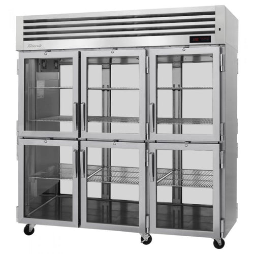 Turbo Air PRO-77-6H-G-PT PRO Series Heated Cabinet Reach-in Three Section