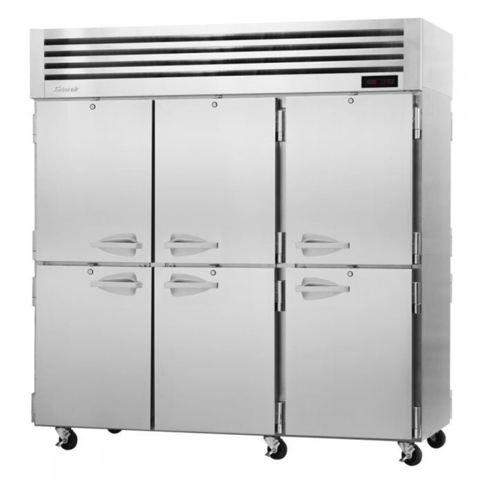 Turbo Air PRO-77-6H-PT PRO Series Heated Cabinet Reach-in Three Section