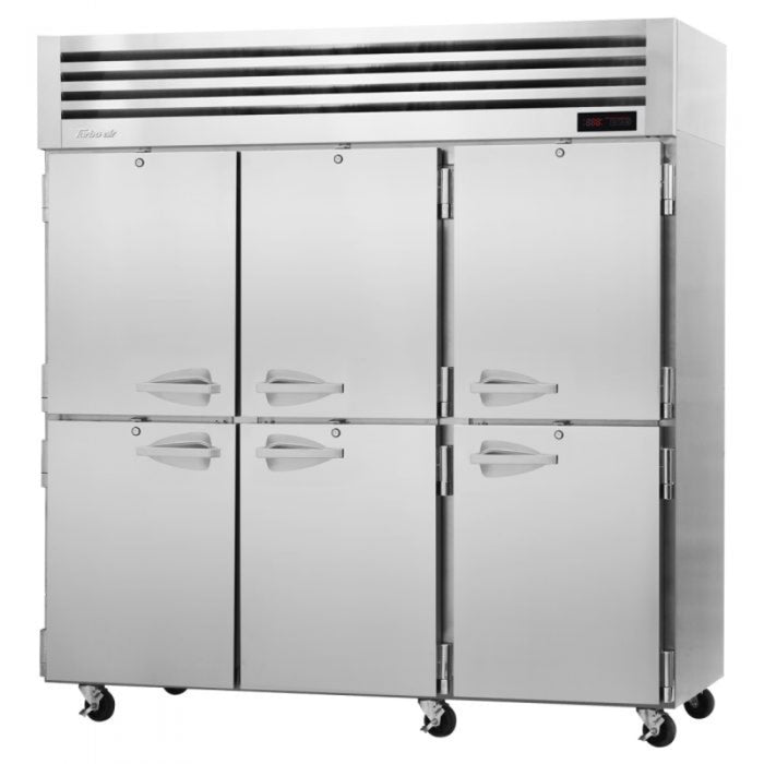 Turbo Air PRO-77-6H PRO Series Heated Cabinet Reach-in Three Section