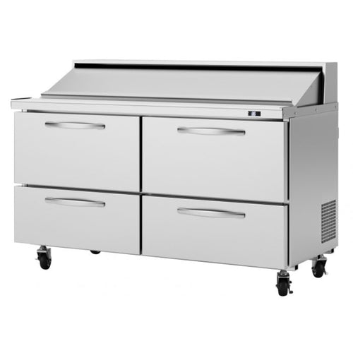 Turbo Air PST-60-D4-N Side Breathing PRO Series Sandwich/Salad Unit-Drawers 16.0 cu. ft