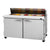 Turbo Air PST-60-N PRO Series Sandwich/Salad Prep Table with Two Sections