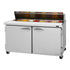 Turbo Air PST-60-N PRO Series Sandwich/Salad Prep Table with Two Sections