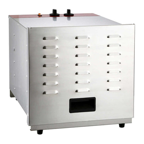Prepline FD-10R 10-Tray Stainless Steel Food Dehydrator - 120V